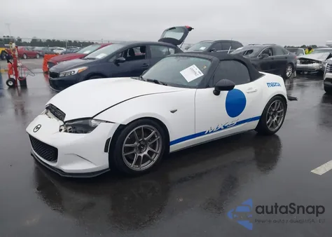 2019 Mazda Mx-5 Miata Sport из США, поврежденный, VIN JM1NDAB71K0306511